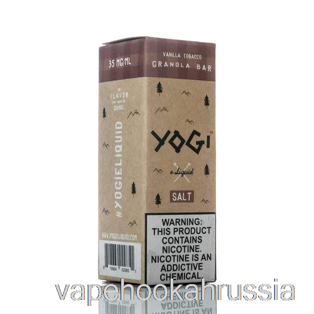 Vape Russia ванильный табачный батончик мюсли - соль для йоги - электронная жидкость - 30 мл 50 мг